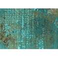 thumbnail image 1 of Ahgly Company Indoor Rectangle Oriental Turquoise Blue Industrial Area Rugs, 6' x 9', 1 of 4
