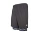 thumbnail image 3 of Trespass - Pantalones Cortos Patterson Active para Hombre (Negro, Gris Jaspeada), 3 of 3