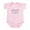 Petal Pink, variant on CafePress - I Was Going To Ask Mommy But I Went Stra Body Suit - Baby Light Bodysuit, Size Newborn - 24 Months