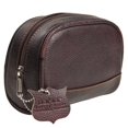 thumbnail image 1 of Deluxe Leather SMALL Toiletry Bag from Parker Safety Razor, 1 of 2
