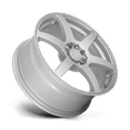 thumbnail image 2 of Motegi Aluminum Rim MR143 CS6 17X7in Hyper Silver Finish, MR14377031440, 2 of 3
