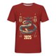 thumbnail image 3 of Mens Camisas de Manga Corta Impresión Casual Deportes Cuello Redondo Blusa, Poliéster Ligero para la Primavera Verano Al Aire Libre Uso Diario, 3 of 7