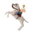 thumbnail image 2 of Escala 1:64 Hombre a caballo, modelo de personas 1/64, accesorios de simulación de colección, figuras de paisajes Diorama para decoración de escenas Hugo Figuras de personas, 2 of 10