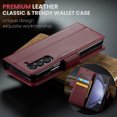 thumbnail image 5 of Dteck for Samsung Galaxy Z Fold 5 5G Wallet Case,Soft PU Leather Flip Case Magnetic Stand Flip Protective Cover Leather Case with ID & Credit Card Slots Holder Case for Z Fold 5 5G,Wine, 5 of 6