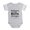 Heather Gray, variant on CafePress - Auburn Hills Michigan - Cute Infant Baby Football Bodysuit
