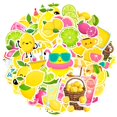 thumbnail image 2 of 35pcs-50pcs Cute Stickers Stationery Stickers Citrus Stickers DIY Stickers for Luggage Fridge, 2 of 9