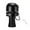 Black, variant on Bicycle Handlebar Plug Bell Mini Bicycle Bell Waterproof Alert Ring Cycling Alarm Loud Sound Ringer for 18-25mm Handlebar (Silver)