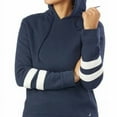 thumbnail image 3 of Nautica Womens Lightweight Pullover Sweatshirt Hoodie (Size XS, Navy), 3 of 4
