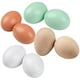 thumbnail image 1 of 8 huevos de madera de imitación, huevos falsos, suministros para manualidades de madera, huevos para decoración del hogar., 1 of 7