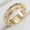 Gold#8, variant on Engraved Plumeria Flower Ring, 14K Gold Plated Hawaiian Princess Plumeria Flower Scroll Promise Ring Stackable Wedding Engagement Band Jewelry for Women or Men Gold Size 7