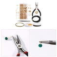 thumbnail image 3 of 1 Box Jewelry Making Kits DIY Jewelry Ears Beading Repair Tools Supplies rose gold, 3 of 6