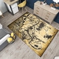 thumbnail image 2 of Dreammotif Area Rug, Colorful Modern Map Design, Game Room Decor, Bedroom & Living Room Carpet, Large, Soft, Durable, 2 of 8