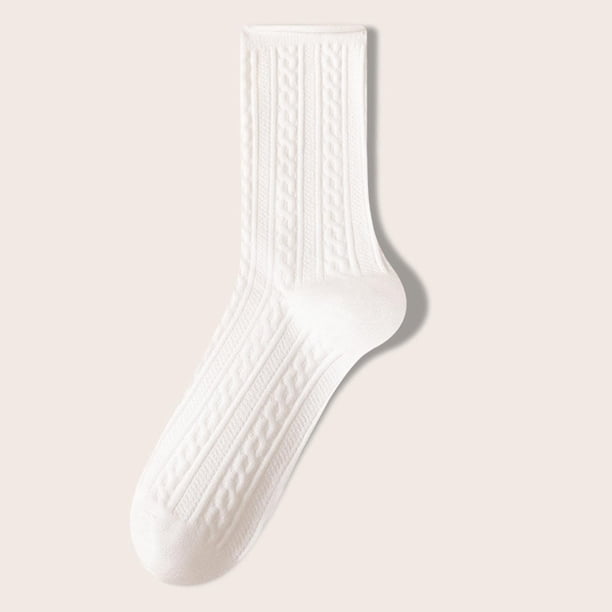 Calcetines largos para mujer, cómodos, de moda, que combinan con todo, calcetines de algodón para mujer
