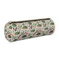 thumbnail image 1 of Disketp Armadillo Estuche Organizador de Lápices de Cuero, Estuche de Oficina con Cremallera para Bolígrafo y Lápiz, 1 of 6