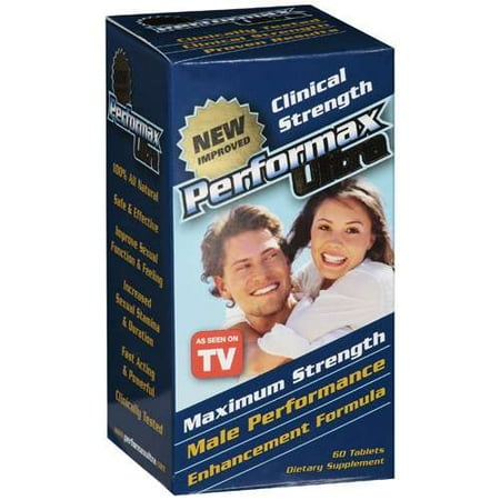 Performax Ultra: Maximum Strength Male Performance Enhancement Formula Dietary Supplement, 60 ct