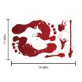 thumbnail image 2 of Halloween Window Sticker DIY Skeleton Handprint Window Cling Wall Sticker, 2 of 10