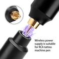 thumbnail image 1 of Alimentation Grande Capacité Opération Simple Adaptateur Rotatif Protection Circuit Fournitures Tatouages Connecteur Sans Fil Alliage d'Aluminium Rouge, 1 of 7
