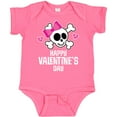 thumbnail image 3 of Inktastic Happy Valentines Day Girls Skull Girls Baby Bodysuit, 3 of 5