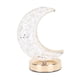 thumbnail image 4 of Lámpara de mesa, lámpara de mesa de noche Lámpara de mesa de noche de cristal Lámpara de mesa de luna de cristal Rendimiento confiable, 4 of 8