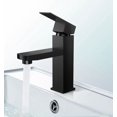 thumbnail image 2 of Grifo de baño de acero inoxidable Grifo cuadrado alto de un solo orificio;, 2 of 5