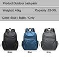 thumbnail image 4 of Waterproof laptop backpack for leisure, with padded shoulder straps, simple and large capacity, suitable for university and travel use., 4 of 12