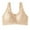 Beige, variant on Women's Bras Fashion Pull Up Solid Color Support No Underwire Seamless Comfort Wireless Bralette For Daily Wear Sleeping Yoga and Workout Underwear