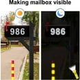 thumbnail image 6 of ymcbayline Clearance sales today deals Mailbox Numbers For Outside 5 Sets 0-9 Reflective Number Stickers Strong Self Adhesive Vinyl Address Numbers For Houses (2/3/4 Inch), 6 of 9