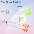 thumbnail image 2 of Qianli Mini Silicone Tongs, 6PCS Kitchen Tongs, Kitchen Gadgets, 2 of 5