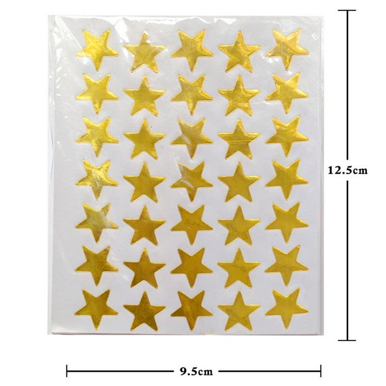 Grade A set of 4 Gold Stars Sticker for Sale by notsweettea
