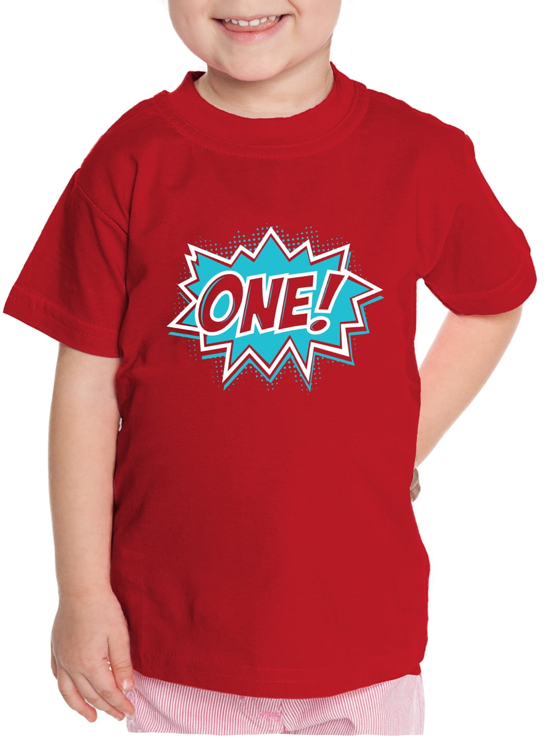 superhero 1st birthday shirt