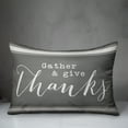 thumbnail image 3 of Creative Products Gather Give Thanks 20 x 14 Spun Poly Pillow, 3 of 3