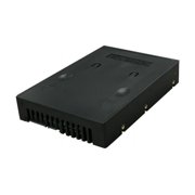 ICY DOCK 2.5" to 3.5" Bay SATA HDD & SSD Converter / Mounting Kit /Bracket - EZConvert MB882SP-1S-1B