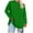 Green, variant on Plus Size Night Shirts for Women Tunic for Curvy Blouse Crew Neck Red Pullover Long Sleeve Cute Shirt,XXXL