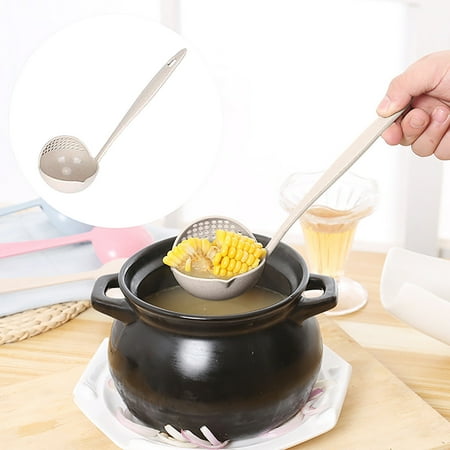 

WEPRO 1 Piece Strainer Spoon Colander Noodle Spoon Plastic Skimmers With Handle Food Drainage Spatula For Kitchen Cooking