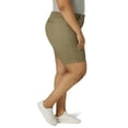 thumbnail image 6 of Lee Women's Plus Size 9" Chino Bermuda Shorts, 6 of 6