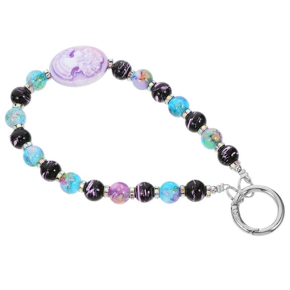 WRISTBIQUE Key Rings For Women Key Ring Bangle Wristlet Metal Elegant 1Pcs