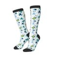 thumbnail image 2 of Haiem Cartoon Sea Creatures Socks, Funny Novelty Crazy Design Cotton Socks Sports Socks Knee High Socks For Men, Women,1Pairs - Gift For Working Friends, 2 of 9