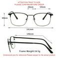 thumbnail image 4 of LifeArt Blue Light Blocking Computer Reading Glasses with Transparent Lens for Women/Men, 4 of 7