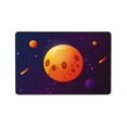 thumbnail image 4 of Cosmos Planets Stars Rugs Doormat, Non-Slip Machine Washable Carpets Floor Door Mat , 36" x 24", 4 of 6