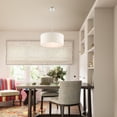 thumbnail image 6 of Livex Lighting Blossom 3-Light Modern Metal Drum Pendant in Brushed Nickel, 6 of 16