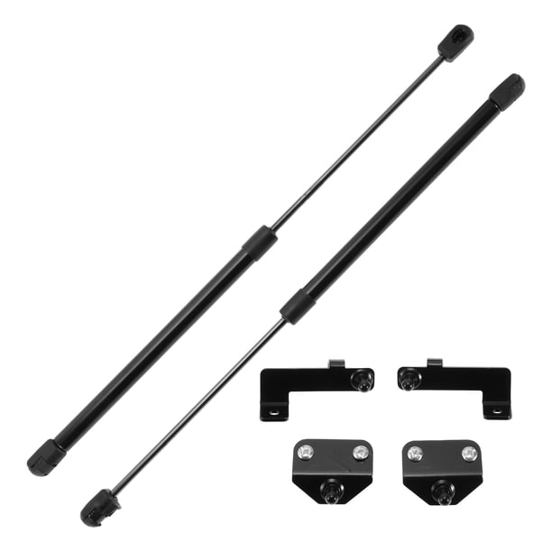 Soportes de elevación únicos para Jeep Wrangler JL 2018-2023, resorte de gas del capó delantero negro, 2 Pcs