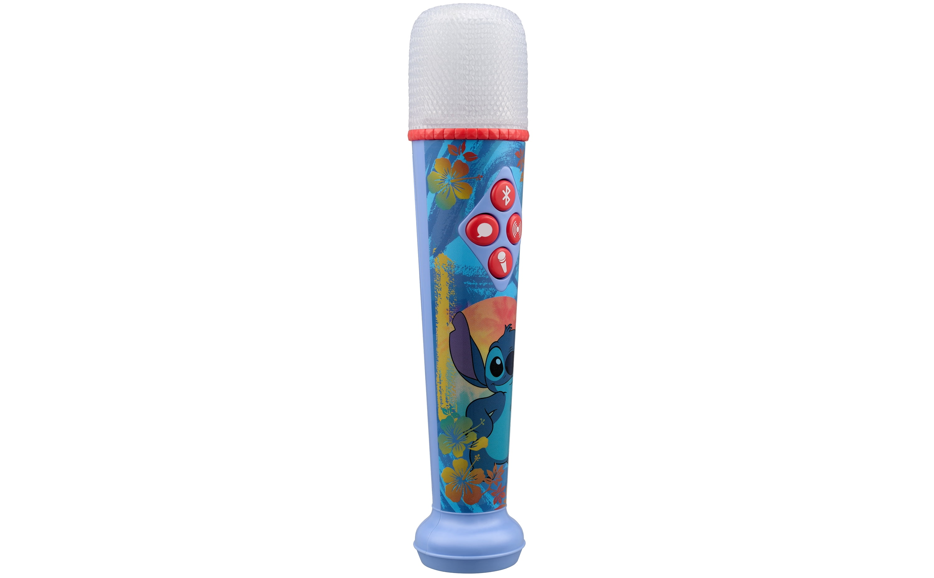 eKids Disney Stitch Karaoke Microphone for Kids, Bluetooth