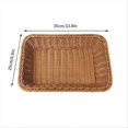 thumbnail image 2 of Handmade Rattans Work Storage Trays Fruit Vegetables Bread Baskets, 2 of 4