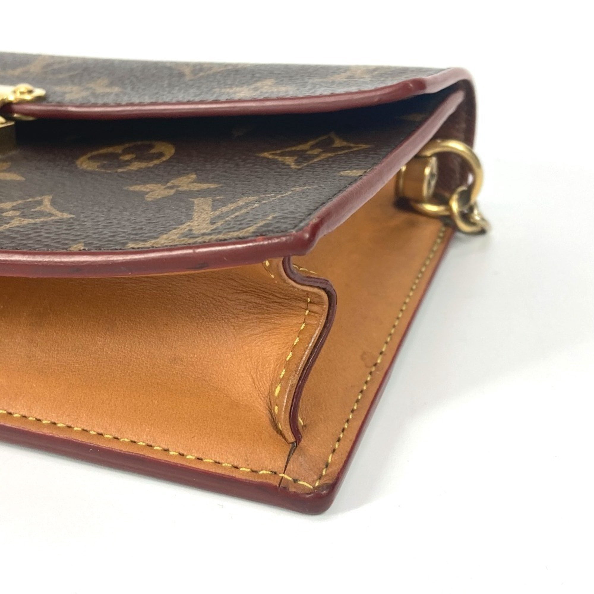 Pre-Owned LOUIS VUITTON M68550 Monogram S Lock Belt Pouch GM  display picture 3