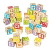 ABC 40pc Wood Blocks, Painted