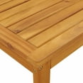 thumbnail image 5 of vidaXL 3 Piece Patio Pallet Sofa Set with Cushions Solid Wood Acacia, 5 of 9
