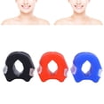 thumbnail image 3 of Pelota de entrenamiento para ejercitador de músculos de mandíbula, masetero facial con caja de almacenamiento (azul, rojo y negro), 3 uds., 3 of 8