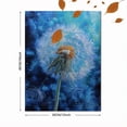 thumbnail image 3 of UXIEQU Dandelion Seeds Water Drops Canvas Wall Art 15.75x11.81 Inches, 3 of 8