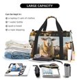 thumbnail image 5 of Bingfone Cute Prairie Sheep Herd Print Travel Duffel Tote Bag,Waterproof Shoulder Weekender Bag For Women and Men Swim Sports Travel Gym Bag，Foldable and expandable bag Lightweight, 5 of 7