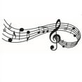 thumbnail image 1 of Music Notes Band Room Home Removable Wall Stickers Wall Decor Z3L1, 1 of 9